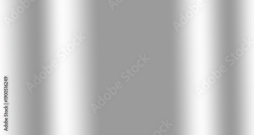 Canvastavla Silver and gray metallic gradient transparent Background for silver metal texture and design
