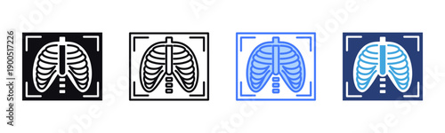 X-Ray icon sheet multiple style collection