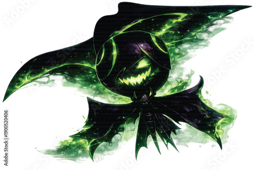 Eclipse Fiend Rising from the Abyss