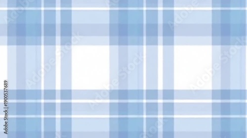 Blue and White Plaid Pattern Texture Background