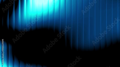 Abstract futuristic glass gradient waves showcasing smooth light flow, vibrant neon colors and dynamic animation, seamless looping background for modern visuals. High-quality 4K