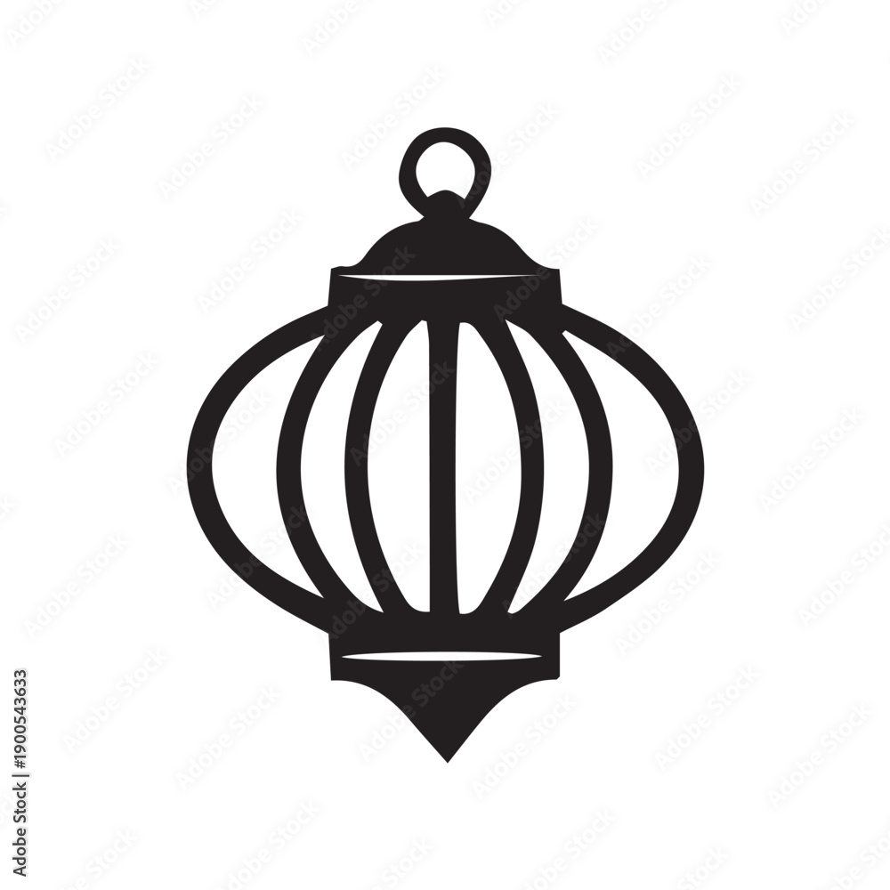Fototapeta premium vector illustration of a lantern