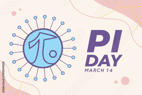 Celebrating pi day with a unique mathematical and scientific theme design