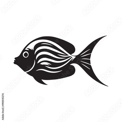 vector illustration of a fish