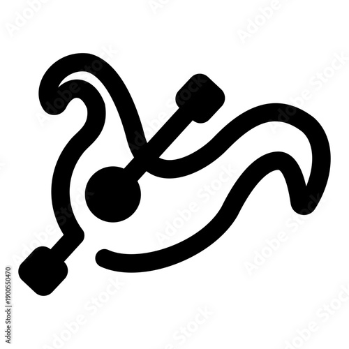 A filled style icon depicting width tool