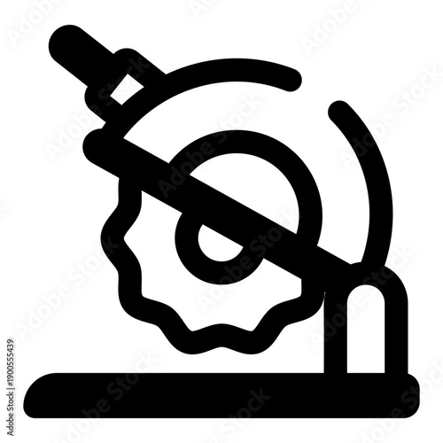 A filled style icon depicting bike delivery