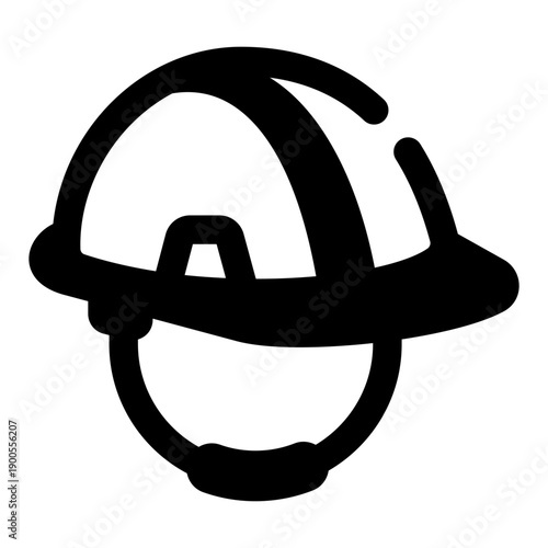 A glyph style icon representing a digital wallet