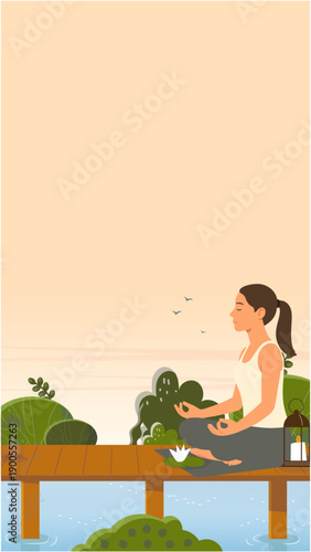 Meditation in Nature – Mindfulness and Inner Peace by the Lake