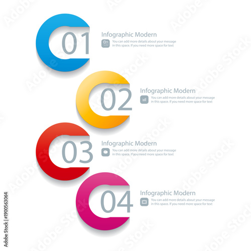 Color Ring Timeline Infographic.ai