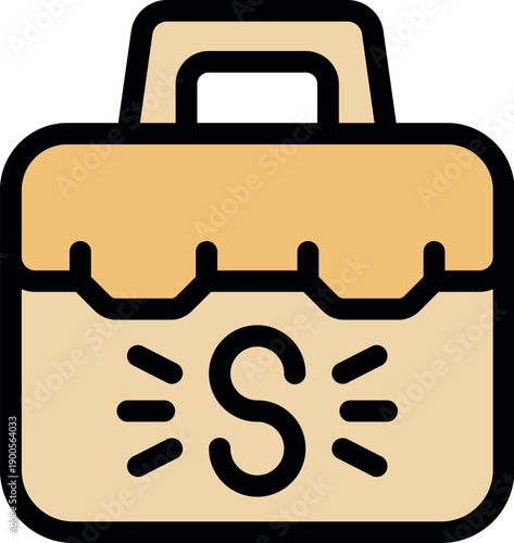 Lunch box storing food, ensuring freshness and convenience for school, work, or picnics