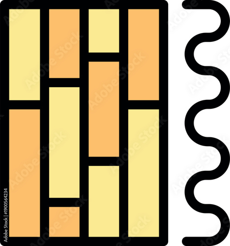 Floor heating system radiating warmth, ensuring a cozy and comfortable environment