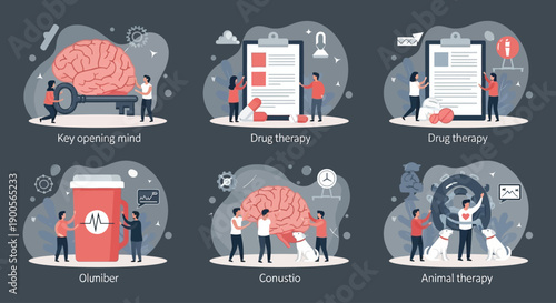 Mental Health Therapy Options and Treatments for Brain Wellness.