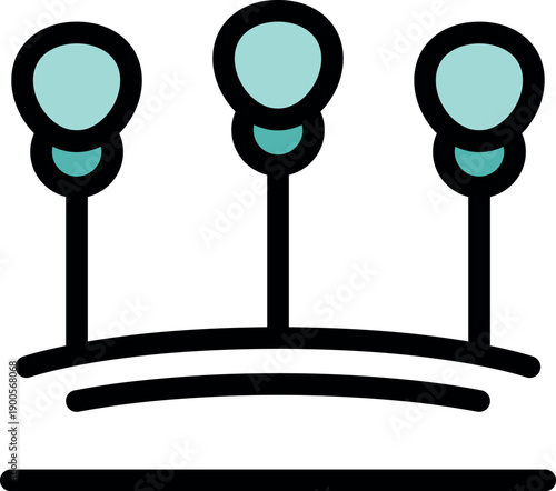 Icon of skin rejuvenation representing glowing and healthy skin