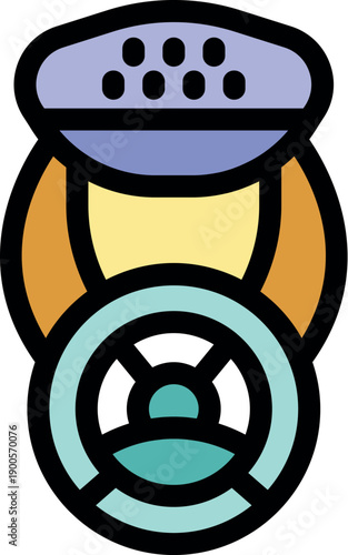 Gas mask protecting a woman from hazardous materials, ensuring safety in contaminated environments