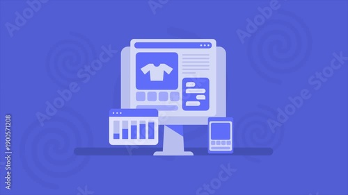 Wallpaper Mural Cross device, responsive ecommerce website automatically adapts screen size, improves usability, search navigation and checkout efficiency. Torontodigital.ca