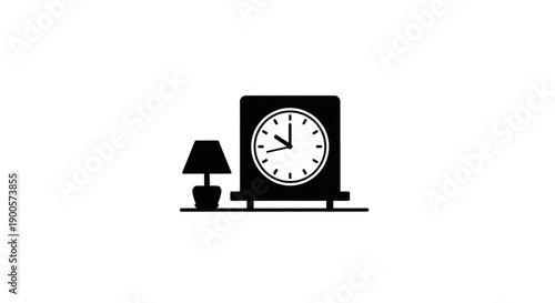 clock isolated on white