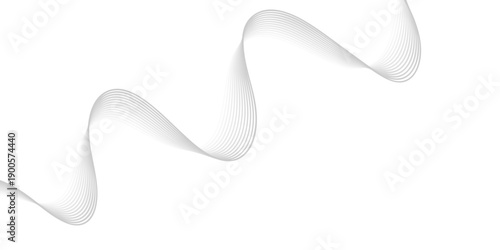 3d illustration of an abstract blue wave and liquid water drop shape on a white background with a human ear icon symbol