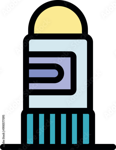 Solid stick deodorant for personal hygiene, offering long lasting freshness and confidence