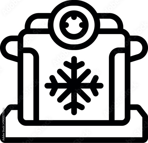 Portable freezer maintaining optimal food temperature during outdoor adventures, ensuring freshness and preventing spoilage