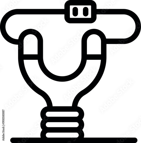 Physics experiment showing electricity generation through magnetic induction, converting magnetic force into electric current