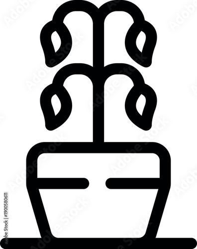 Potted plant wilting due to lack of watering, symbolizing neglect, sadness, and the need for care