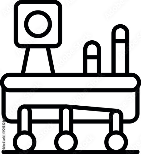 Autonomous vehicle exploring mars, collecting samples, and transmitting data back to earth