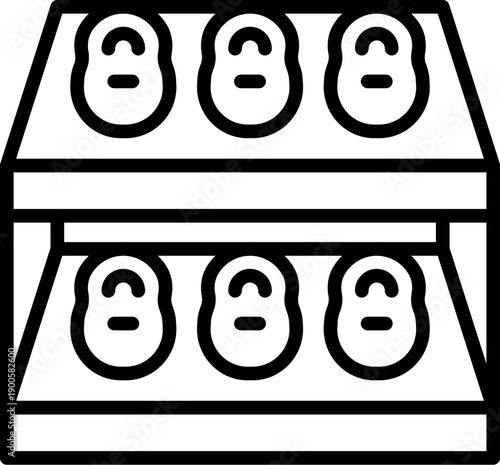 Potatoes are drying on a two tier rack, ensuring prolonged freshness and minimizing spoilage, showcasing a smart storage solution for harvested crops