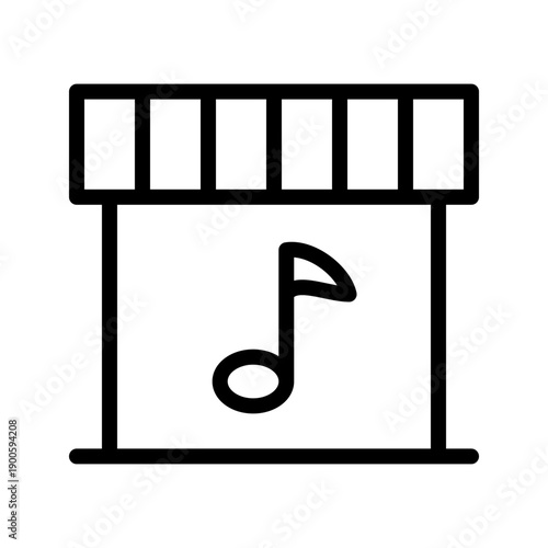 Creative Music Album Icon Library for Audio Streaming Platforms and Digital Playlist Design