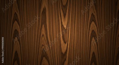 Dark Natural Wood Grain Texture Background
