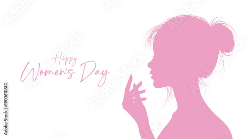 Happy womens day background design. Women's Day banner design vector. March 8 international women's day. Happy International Women's Day Flat Design. 