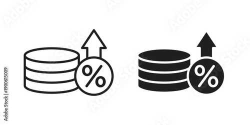 Interest icon vector design. Vector elements for infographic web
