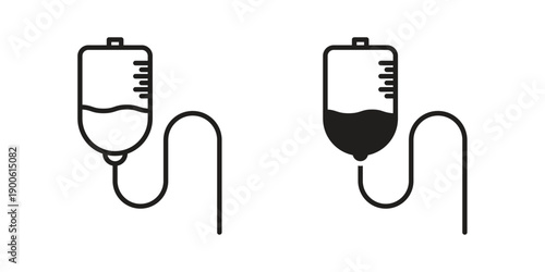 IV drip icon vector design. Vector elements for infographic web