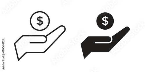 loan icon vector design. Vector elements for infographic web