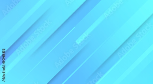 Dynamic blue gradient illustration featuring abstract shapes and diagonal lines in a modern design