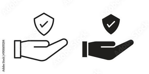 Policyholder icon vector design. Vector elements for infographic web