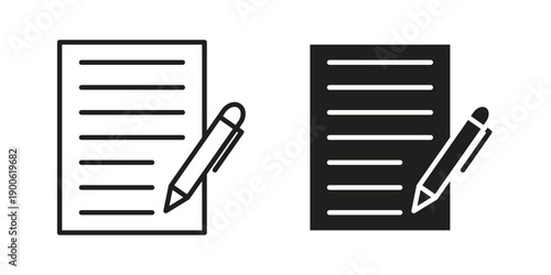 Registration form icon vector design. Vector elements for infographic web