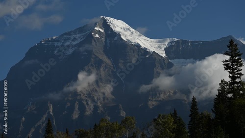 Mountains in the Canadian Rockies