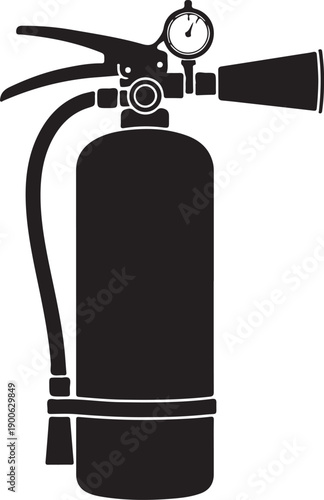 Fire extinguisher safety equipment for emergencies and firefighting purposes in buildings and vehicles