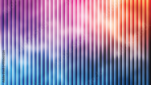 Glass gradient texture fractal effect background. Glow vibrant background soft blur. Blending glowing tones. Vibrant glowing through geometric structural glass