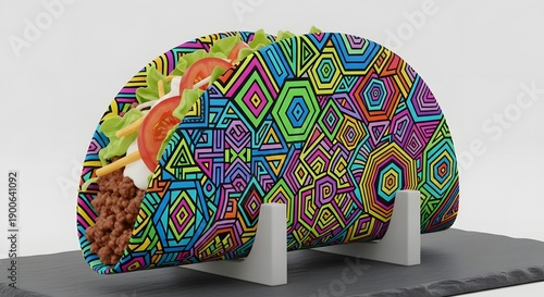 colorful easter eggs in a basket