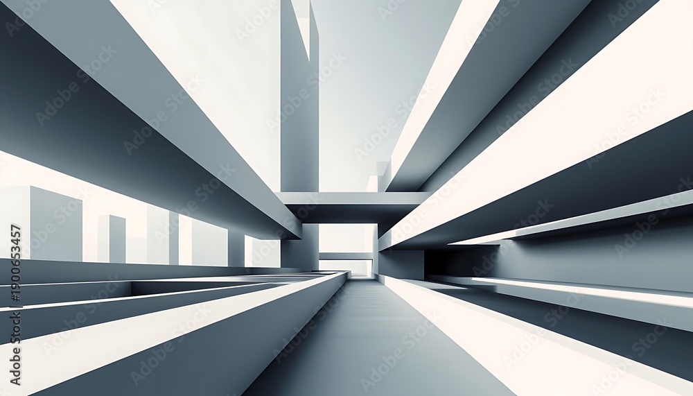 Obraz premium empty subway station
