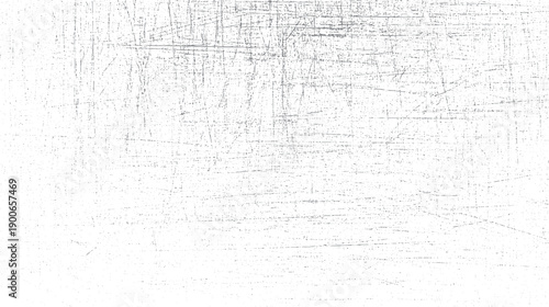 White background with distressed grey scratches and dots texture