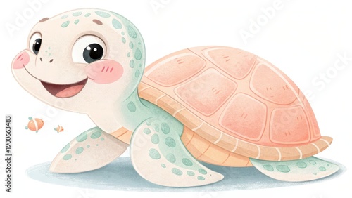 funny turtle cartoon