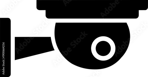 Sleek security camera icon for modern safety and surveillance needs