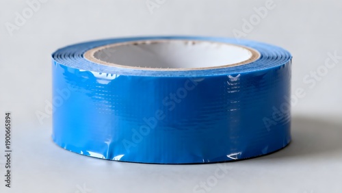 BlueAdhesiveTapeRoll