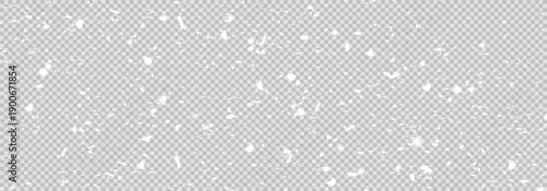 Panorama view white snow falling texture. 