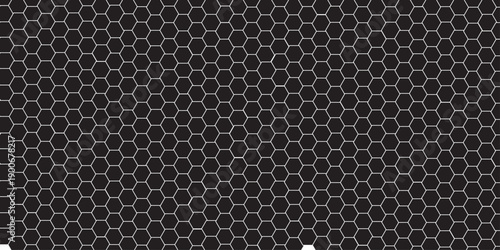 Abstract hexagon polygonal pattern background vector. Hexagonal grid tile and mosaic structure mess cell. Abstract hexagon Seamless background. Background with hexagons. Abstract background with lines