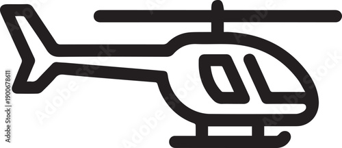 modern airplane vector icon 