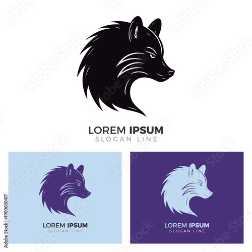 Fox Logo Template Set.