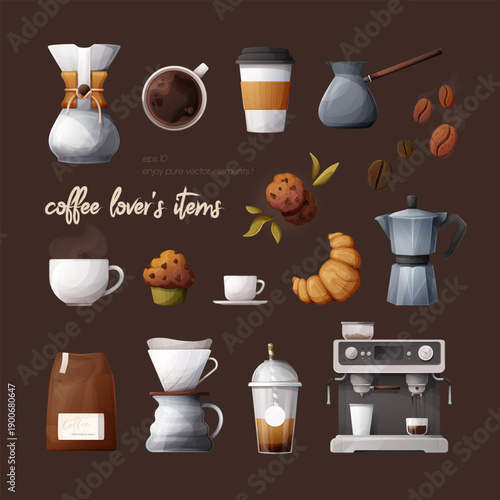 Coffee Vector Set